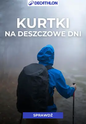 Decathlon - gazetka promocyjna Kurtki przeciwdeszczowe od wtorku 12.05 