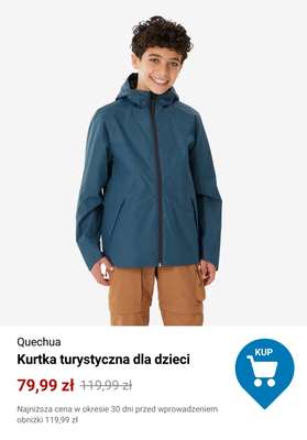 Kurtka turystyczna dla dzieci