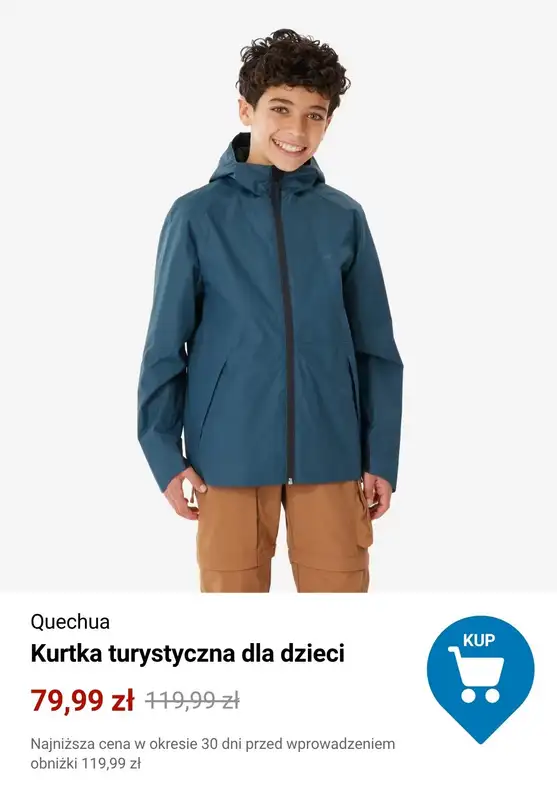 Decathlon - gazetka promocyjna Kurtki przeciwdeszczowe od wtorku 12.05  - strona 10