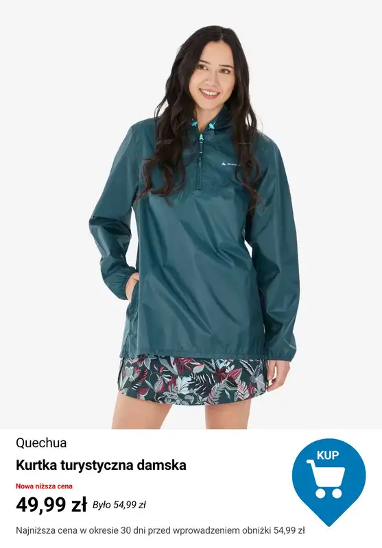 Decathlon - gazetka promocyjna Kurtki przeciwdeszczowe od wtorku 12.05  - strona 5