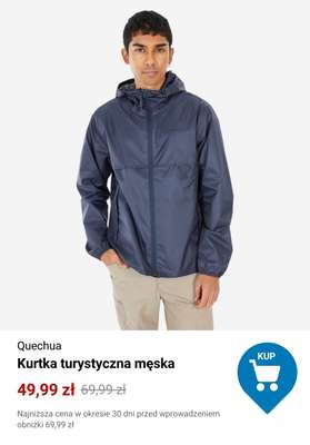 Kurtka turystyczna damska