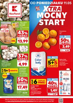 Kaufland - gazetka promocyjna Mocny Start od poniedziałku 11.05 do środy 13.05