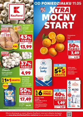 Kaufland - gazetka promocyjna Mocny Start od poniedziałku 11.05 do środy 13.05
