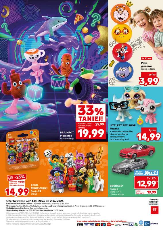 Kaufland - gazetka promocyjna Oferta Kaufland - Dzień Dziecka od czwartku 14.05 do wtorku 02.06 - strona 20