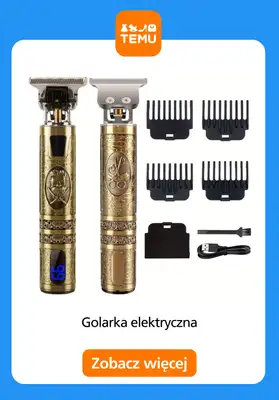 Temu - gazetka promocyjna Elektryczne golarki męskie od wtorku 12.05  - strona 2