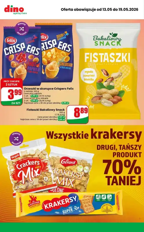 Dino - gazetka promocyjna Najlepsze promocje! od środy 13.05 do wtorku 19.05 - strona 9