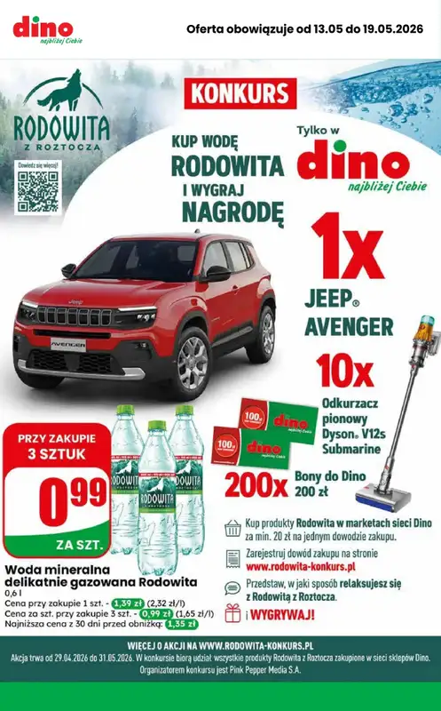 Dino - gazetka promocyjna Najlepsze promocje! od środy 13.05 do wtorku 19.05 - strona 4