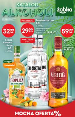 Żabka - gazetka promocyjna Katalog alkoholowy od środy 13.05 do wtorku 26.05