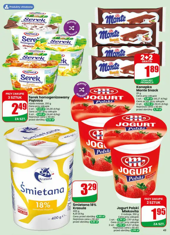 Dino - gazetka promocyjna Gazetka 20 / 2026 od środy 13.05 do wtorku 19.05 - strona 43
