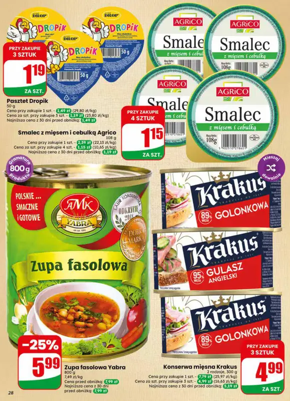 Dino - gazetka promocyjna Gazetka 20 / 2026 od środy 13.05 do wtorku 19.05 - strona 28
