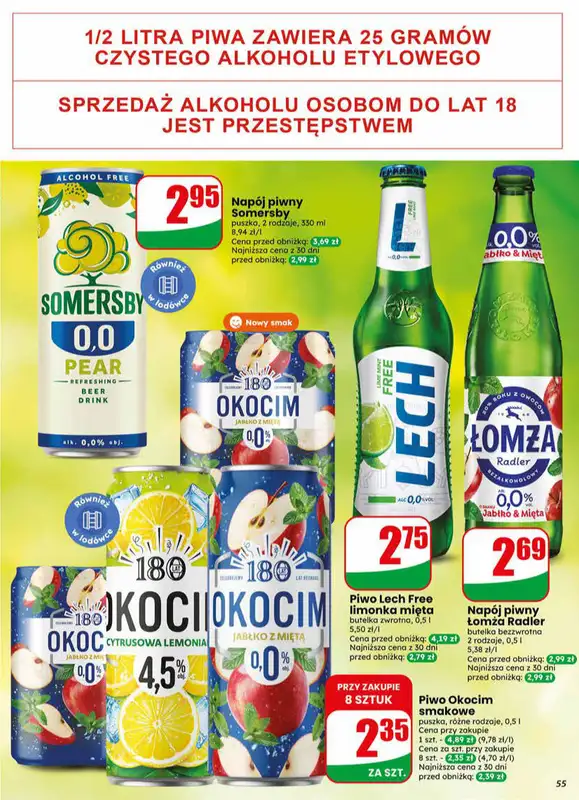Dino - gazetka promocyjna Gazetka 20 / 2026 od środy 13.05 do wtorku 19.05 - strona 55