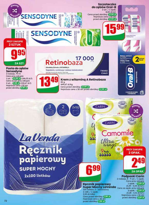 Dino - gazetka promocyjna Gazetka 20 / 2026 od środy 13.05 do wtorku 19.05 - strona 72