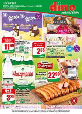Dino - gazetka promocyjna Gazetka 20 / 2026 od środy 13.05 do wtorku 19.05