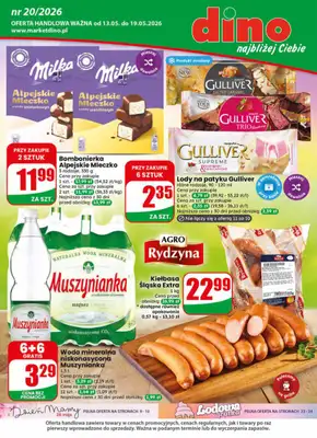 Dino - gazetka promocyjna Gazetka 20 / 2026 od środy 13.05 do wtorku 19.05
