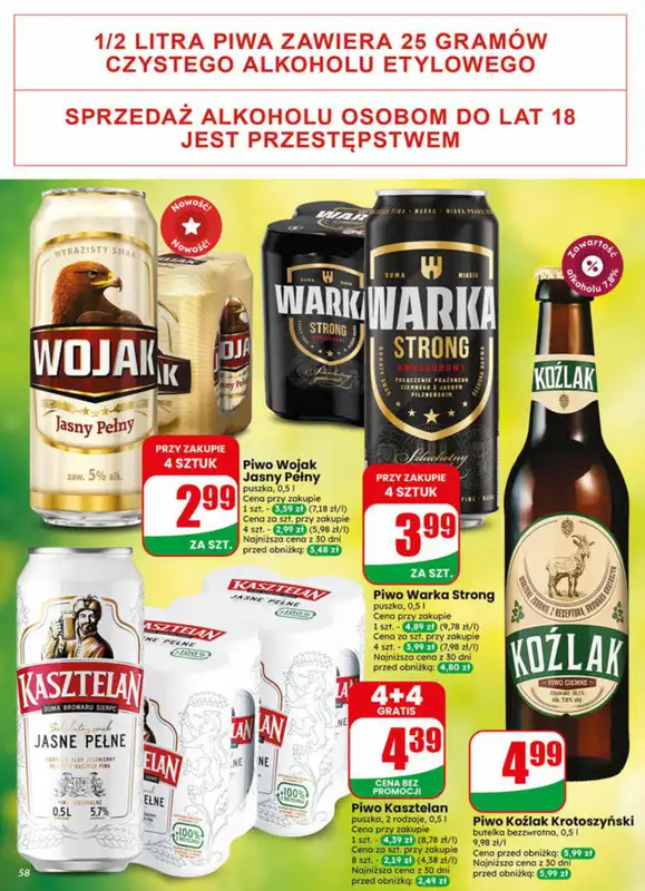 Dino - gazetka promocyjna Gazetka 20 / 2026 od środy 13.05 do wtorku 19.05 - strona 58