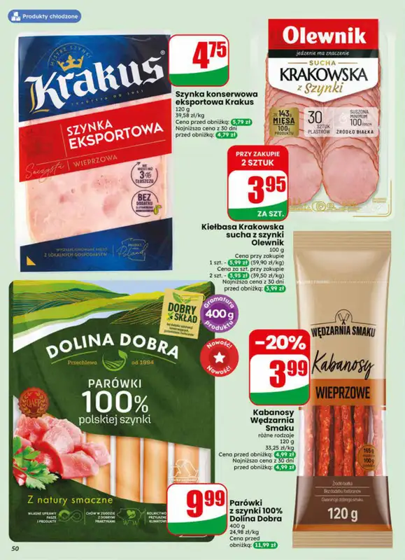 Dino - gazetka promocyjna Gazetka 20 / 2026 od środy 13.05 do wtorku 19.05 - strona 50