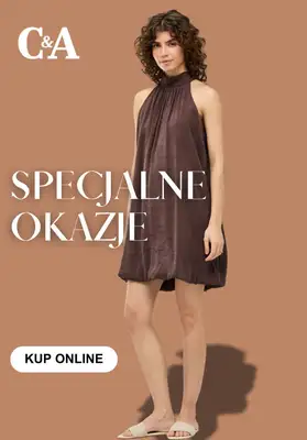 C&A - gazetka promocyjna Ubrania na specjalne okazje od wtorku 12.05 