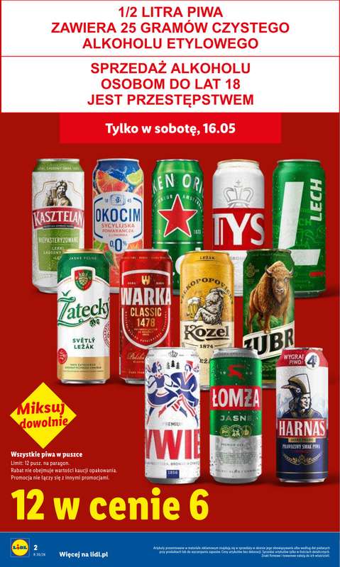 Lidl - gazetka promocyjna Oferta od czwartku od czwartku 14.05 do soboty 16.05 - strona 2