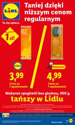 Lidl - gazetka promocyjna Oferta od czwartku od czwartku 14.05 do soboty 16.05 - strona 31