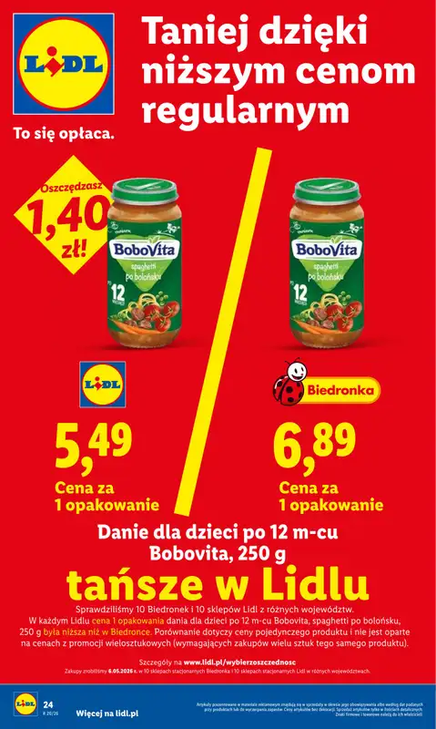 Lidl - gazetka promocyjna Oferta od czwartku od czwartku 14.05 do soboty 16.05 - strona 24