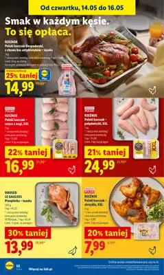 Lidl - gazetka promocyjna Oferta od czwartku od czwartku 14.05 do soboty 16.05 - strona 54
