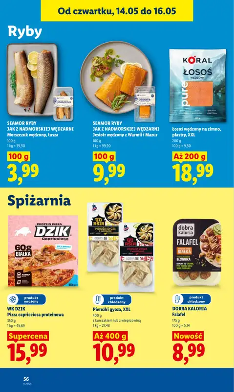 Lidl - gazetka promocyjna Oferta od czwartku od czwartku 14.05 do soboty 16.05 - strona 60