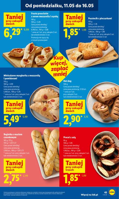 Lidl - gazetka promocyjna Oferta od czwartku od czwartku 14.05 do soboty 16.05 - strona 47