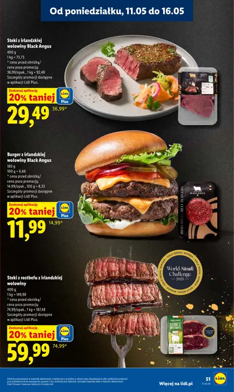 Lidl - gazetka promocyjna Oferta od czwartku od czwartku 14.05 do soboty 16.05 - strona 53
