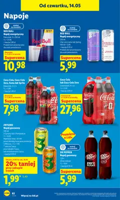 Lidl - gazetka promocyjna Oferta od czwartku od czwartku 14.05 do soboty 16.05 - strona 66