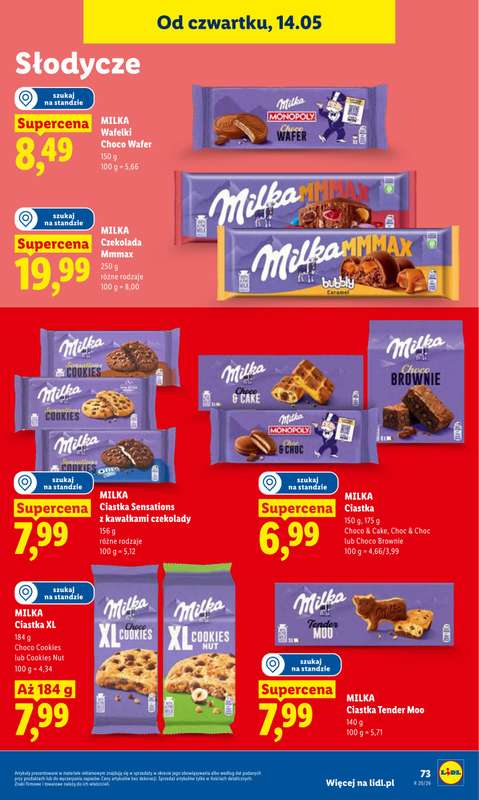 Lidl - gazetka promocyjna Oferta od czwartku od czwartku 14.05 do soboty 16.05 - strona 79
