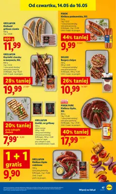 Lidl - gazetka promocyjna Oferta od czwartku od czwartku 14.05 do soboty 16.05 - strona 49