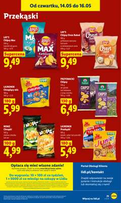 Lidl - gazetka promocyjna Oferta od czwartku od czwartku 14.05 do soboty 16.05 - strona 77