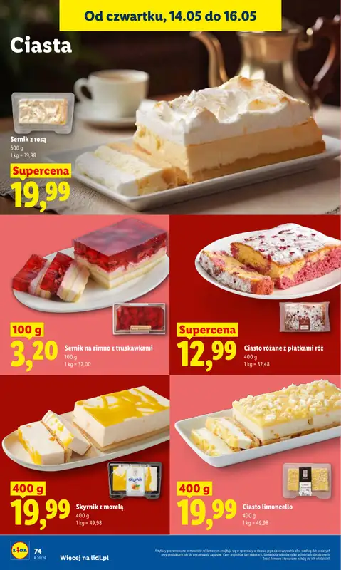 Lidl - gazetka promocyjna Oferta od czwartku od czwartku 14.05 do soboty 16.05 - strona 80