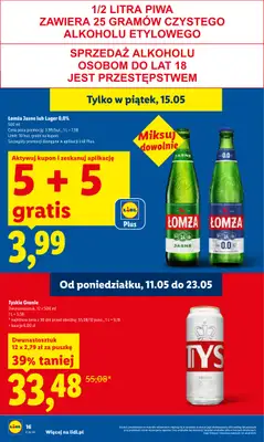 Lidl - gazetka promocyjna Oferta od czwartku od czwartku 14.05 do soboty 16.05 - strona 16