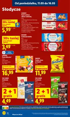 Lidl - gazetka promocyjna Oferta od czwartku od czwartku 14.05 do soboty 16.05 - strona 78
