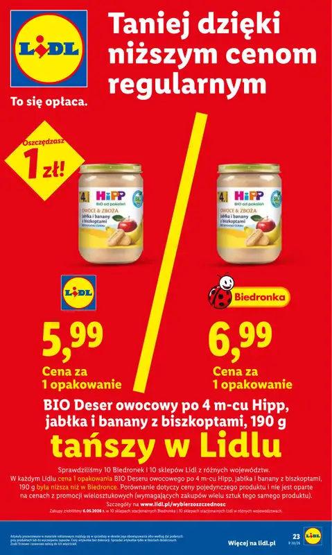 Lidl - gazetka promocyjna Oferta od czwartku od czwartku 14.05 do soboty 16.05 - strona 23