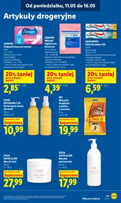 Lidl - gazetka promocyjna Oferta od czwartku od czwartku 14.05 do soboty 16.05 - strona 83