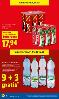 Lidl - gazetka promocyjna Oferta od czwartku od czwartku 14.05 do soboty 16.05 - strona 12