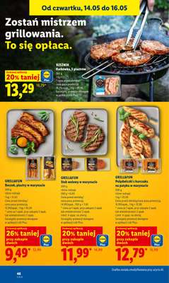 Lidl - gazetka promocyjna Oferta od czwartku od czwartku 14.05 do soboty 16.05 - strona 48
