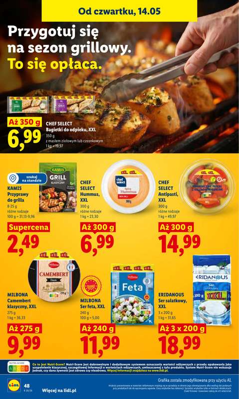 Lidl - gazetka promocyjna Oferta od czwartku od czwartku 14.05 do soboty 16.05 - strona 50