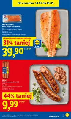 Lidl - gazetka promocyjna Oferta od czwartku od czwartku 14.05 do soboty 16.05 - strona 7