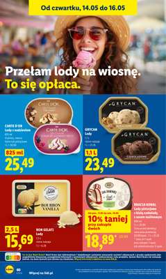 Lidl - gazetka promocyjna Oferta od czwartku od czwartku 14.05 do soboty 16.05 - strona 64