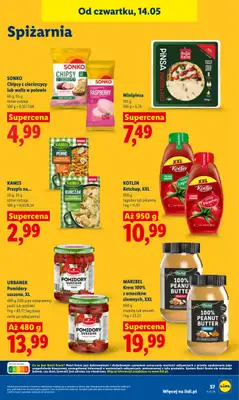 Lidl - gazetka promocyjna Oferta od czwartku od czwartku 14.05 do soboty 16.05 - strona 61