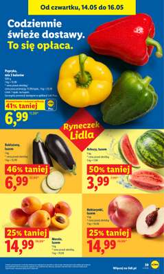 Lidl - gazetka promocyjna Oferta od czwartku od czwartku 14.05 do soboty 16.05 - strona 39