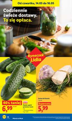 Lidl - gazetka promocyjna Oferta od czwartku od czwartku 14.05 do soboty 16.05 - strona 40