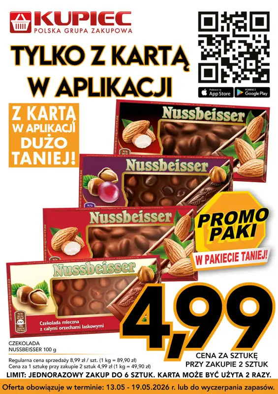 Kupiec - gazetka promocyjna Promopaki od środy 13.05 do wtorku 19.05 - strona 12