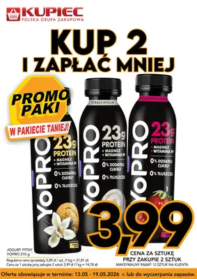 Kupiec - gazetka promocyjna Promopaki od środy 13.05 do wtorku 19.05 - strona 11
