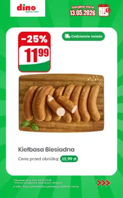 Dino - gazetka promocyjna Specjalna oferta na 13.05.2026 - promocje spoza gazetki od środy 13.05 do środy 13.05 - strona 4