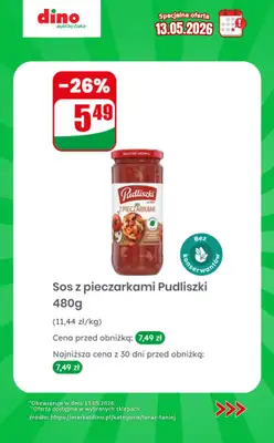 Dino - gazetka promocyjna Specjalna oferta na 13.05.2026 - promocje spoza gazetki od środy 13.05 do środy 13.05 - strona 7
