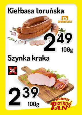 Delikatesy Piotruś Pan - gazetka promocyjna Plakaty promocyjne od środy 13.05 do środy 20.05